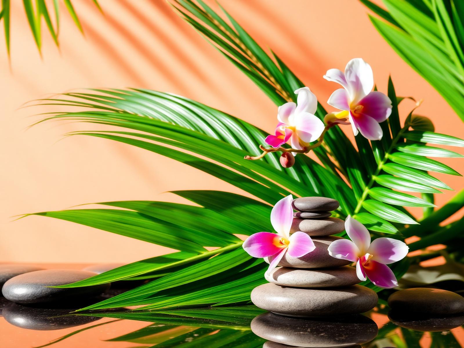 Vitality Spa sanctuary with orchids and warm light